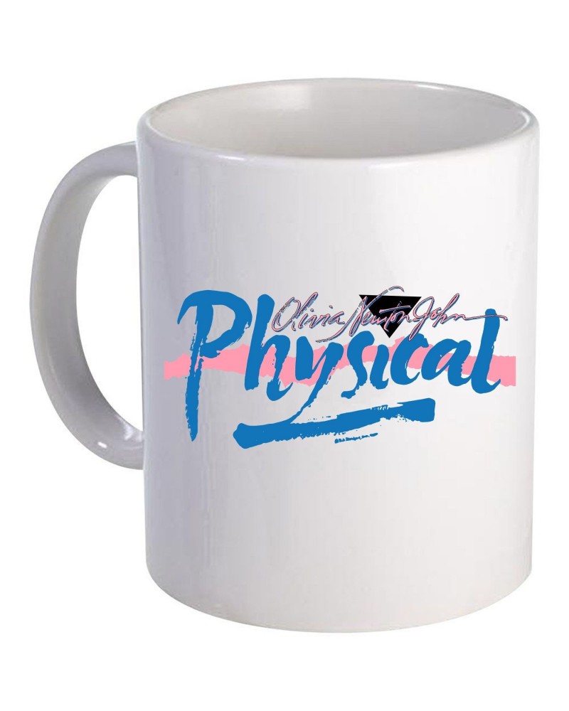 Olivia Newton-John Physical Stripe Ceramic Mug $5.88 Drinkware