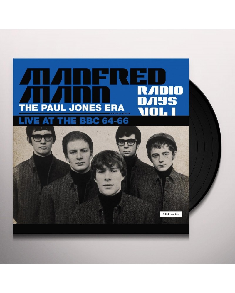 Manfred Mann Radio Days: Vol. 1: Live At The BBC: 1964-1966 Vinyl Record $14.23 Vinyl