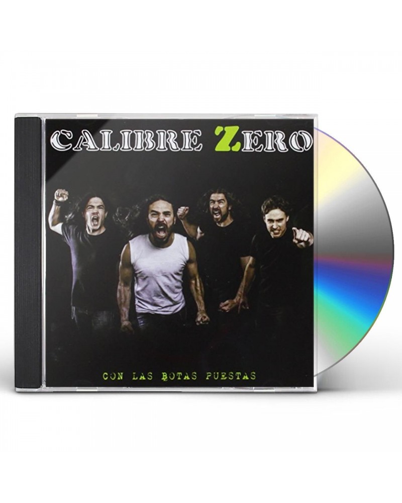 Calibre Zero CON LAS BOTAS PUESTAS CD $9.50 CD