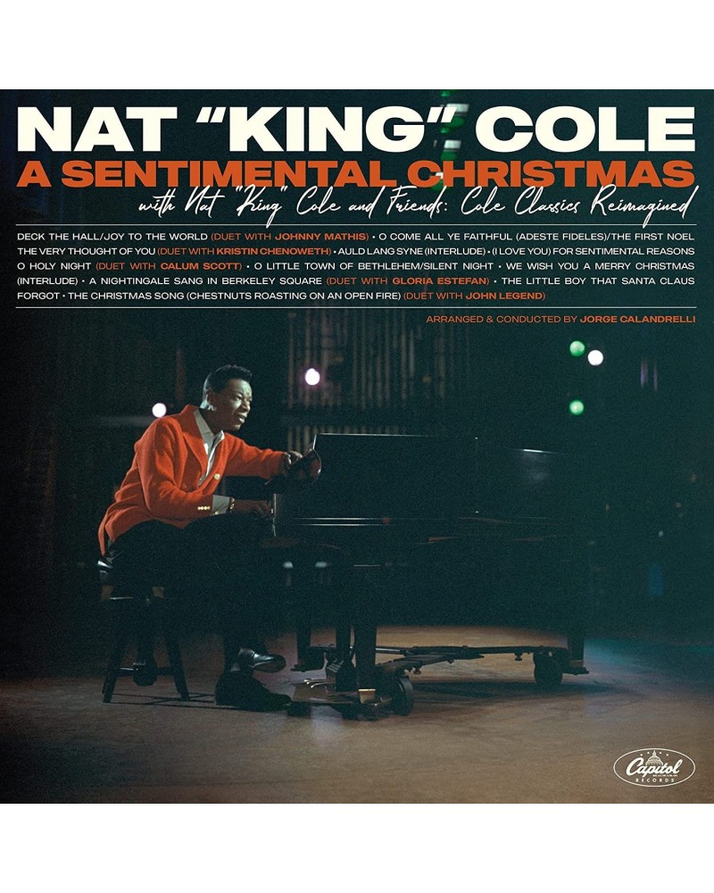 Nat King Cole A Sentimental Christmas With Nat King Cole And Friends (Cole Classics Reimagined) (LP) Vinyl Record $9.99 Vinyl