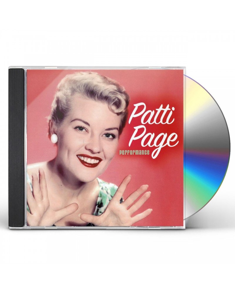 Patti Page PERFORMANCE CD $13.80 CD