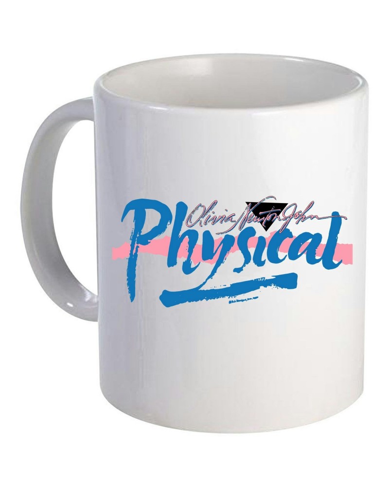 Olivia Newton-John Physical Stripe Ceramic Mug $5.71 Drinkware