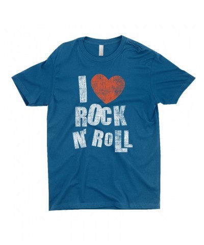 Music Life T-Shirt | I Heart Rock n' Roll Shirt $9.59 Shirts