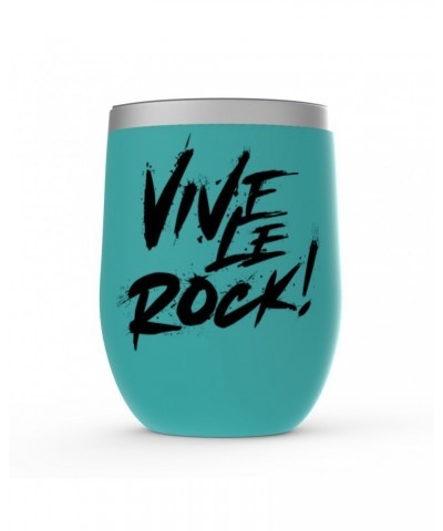 Music Life Stemless Wine Tumbler | Vive Le Rock Stemless Wine Tumbler $9.36 Drinkware