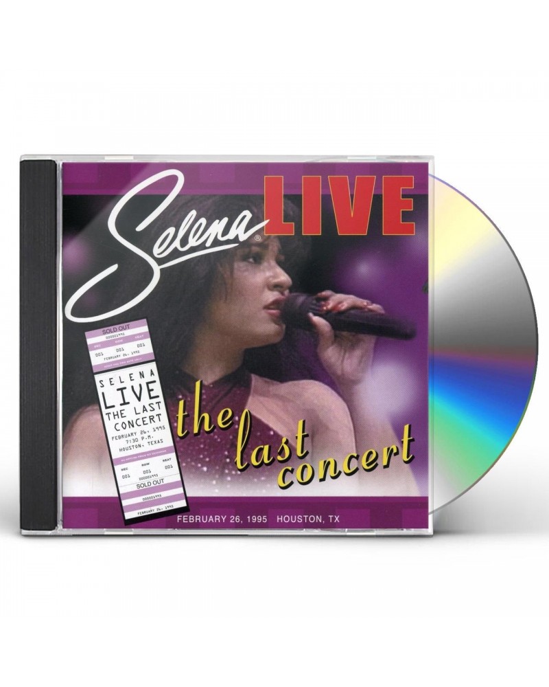Selena LIVE: LAST CONCERT CD $9.00 CD