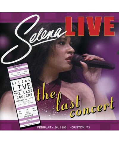 Selena LIVE: LAST CONCERT CD $9.00 CD