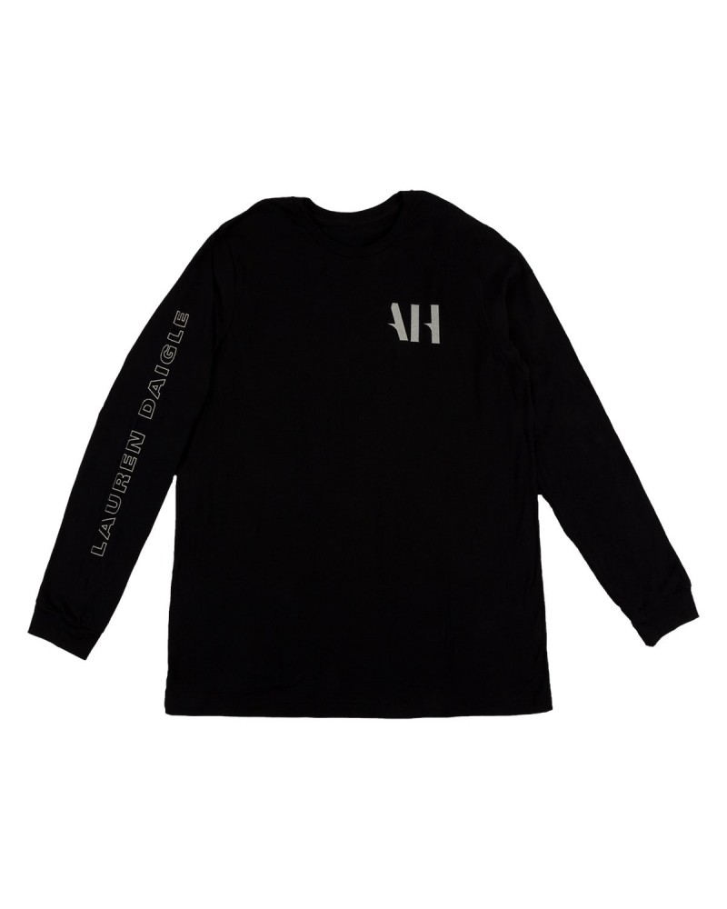Lauren Daigle Almost Human Long Sleeve Black T-shirt $6.62 Shirts