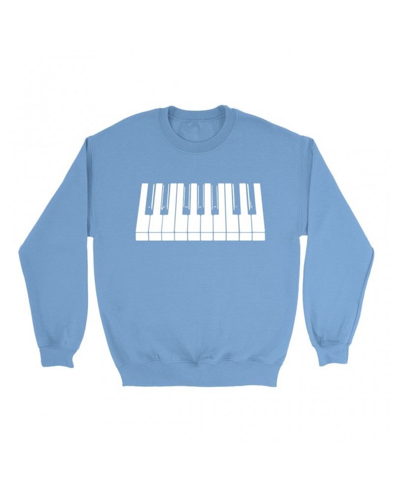 Music Life Colorful Sweatshirt | Piano Keys Sweatshirt $5.57 Sweatshirts