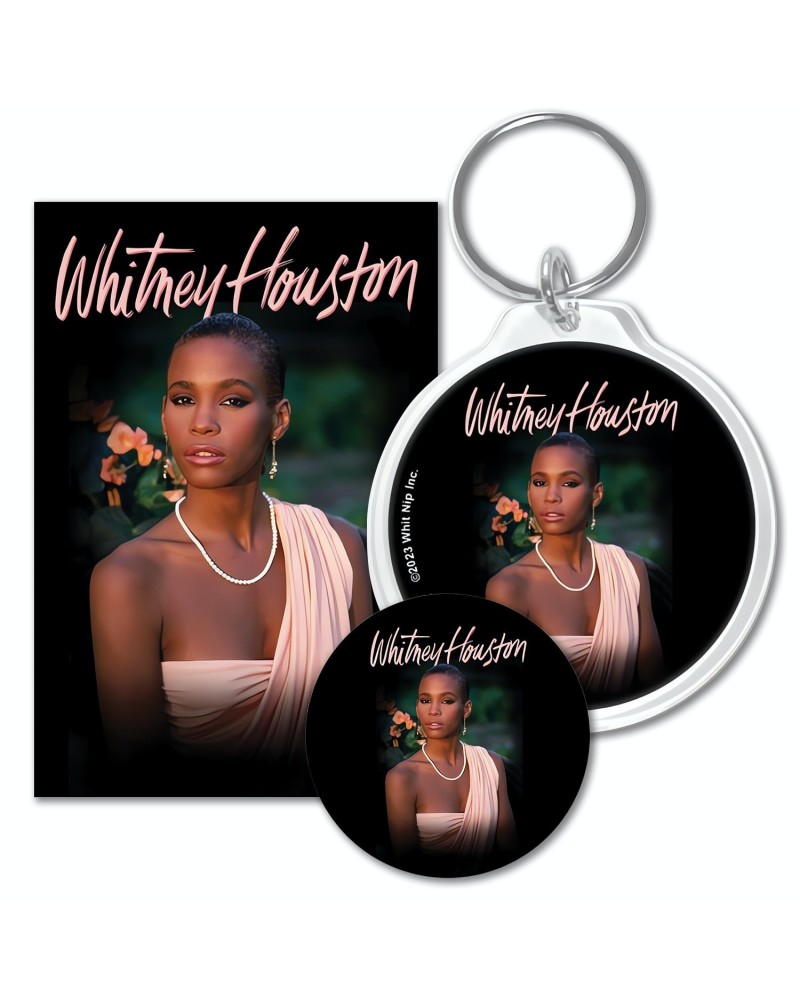 Whitney Houston Whitney Debut Keychain Magnet Bundle Save $3 $6.99 Accessories