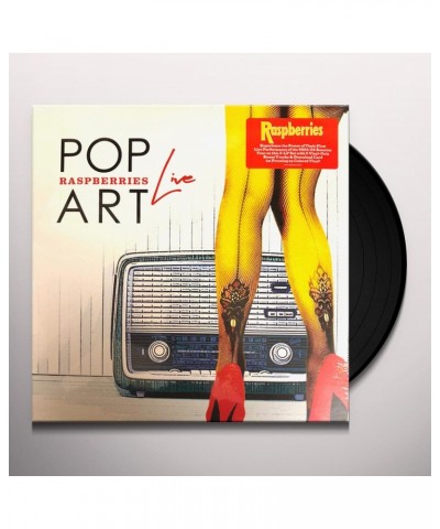 Raspberries Pop Art Live Vinyl Record $5.59 Vinyl
