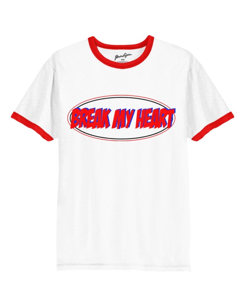 Dua Lipa Break My Heart Ringer Tee + Album Digital Download $5.19 Shirts