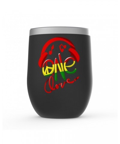 Music Life Wine Tumbler | One Love Stemless Wine Tumbler $11.22 Drinkware