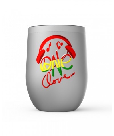 Music Life Wine Tumbler | One Love Stemless Wine Tumbler $11.22 Drinkware