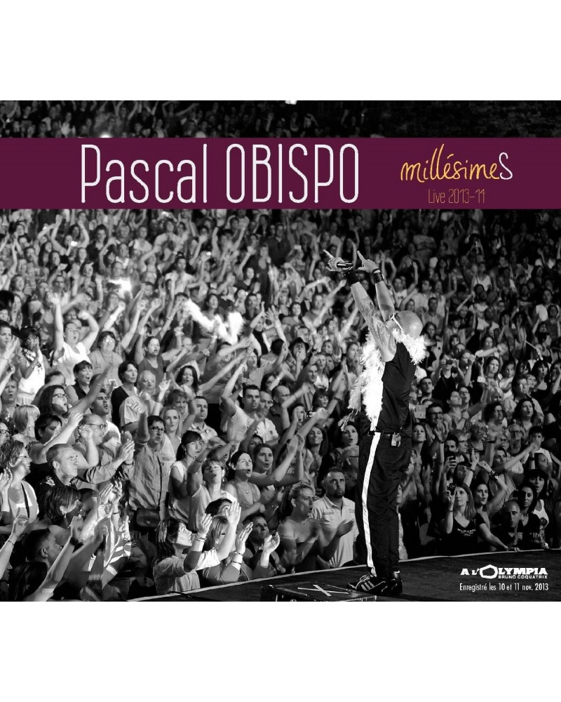 Pascal Obispo LIVE 2014 CD $9.24 CD