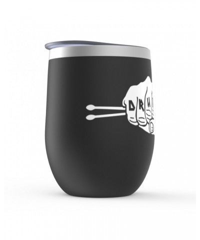 Music Life Wine Tumbler | Drum Life Knucks Stemless Wine Tumbler $6.97 Drinkware