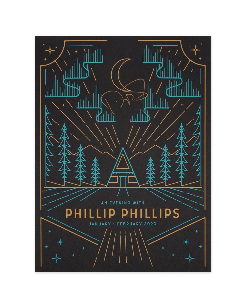 Phillip Phillips Winter 2020 Tour Poster (Signed) $5.44 Decor