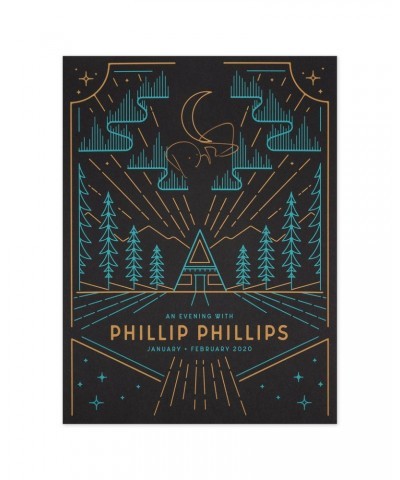 Phillip Phillips Winter 2020 Tour Poster (Signed) $5.44 Decor