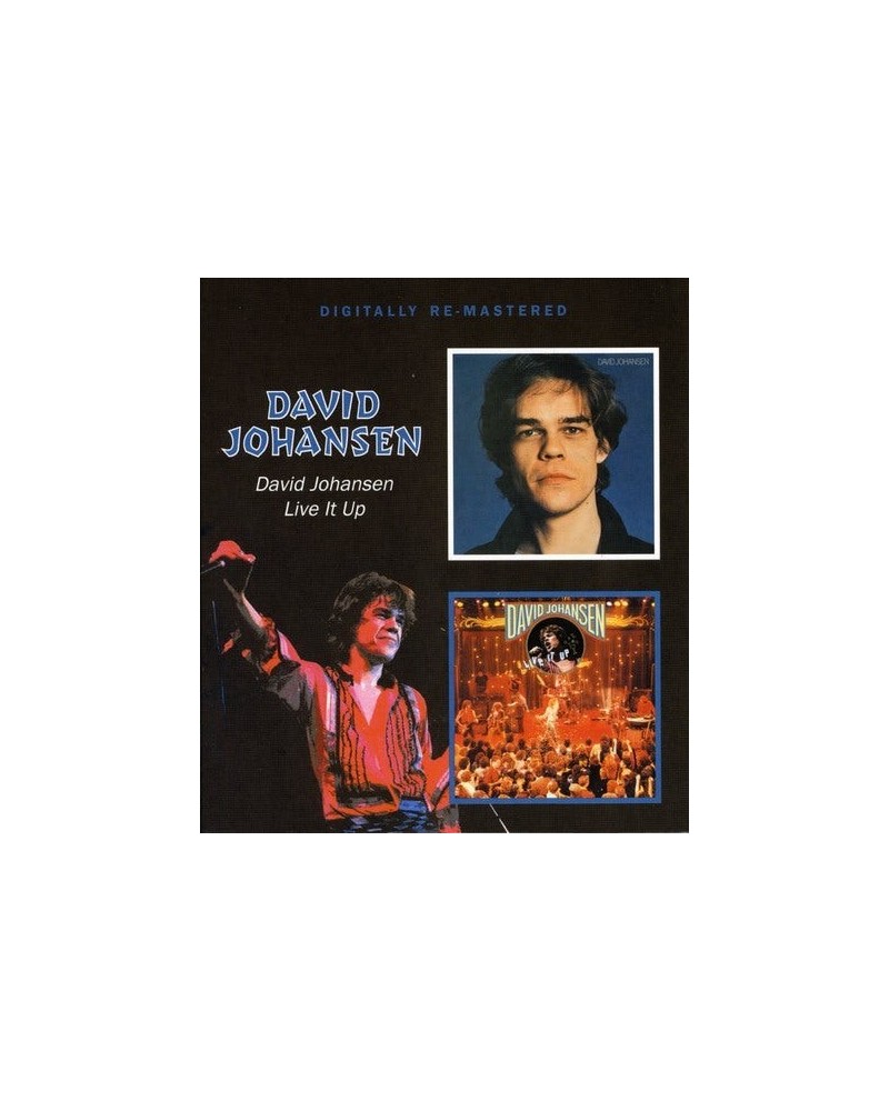 David Johansen LIVE IT UP CD $12.20 CD