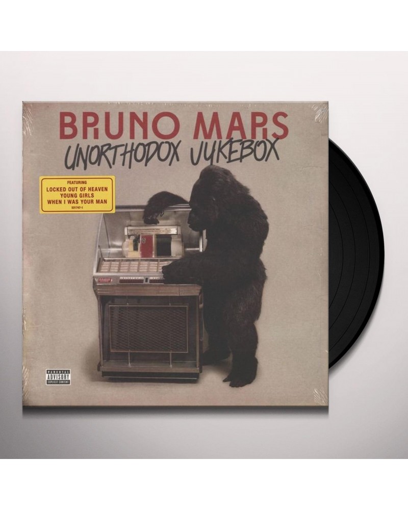 Bruno Mars Unorthodox Jukebox Vinyl Record $6.76 Vinyl