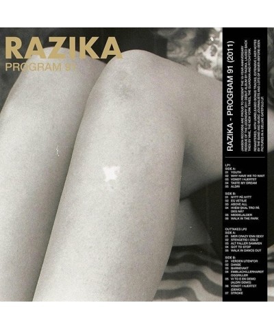 Razika PROGRAM 91 (2LP/10 YEAR ANNIVERSARY EDITION/GATEFOLD) Vinyl Record $11.70 Vinyl