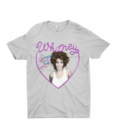 Whitney Houston T-Shirt | Saving All My Love Heart Shirt $5.16 Shirts