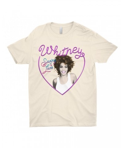 Whitney Houston T-Shirt | Saving All My Love Heart Shirt $5.16 Shirts