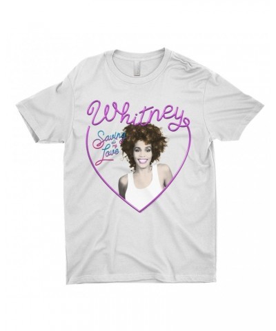 Whitney Houston T-Shirt | Saving All My Love Heart Shirt $5.16 Shirts