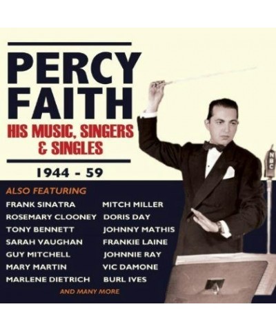 Percy Faith HIS MUSIC SINGERS & SINGLES CD $10.25 CD