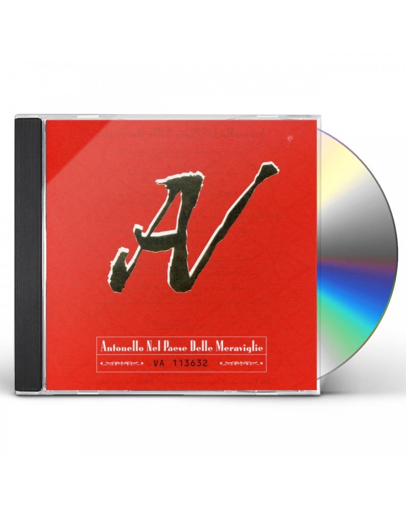 Antonello Venditti ANTONELLO NEL PAESE DELLE MERAVIGLIE CD $10.38 CD