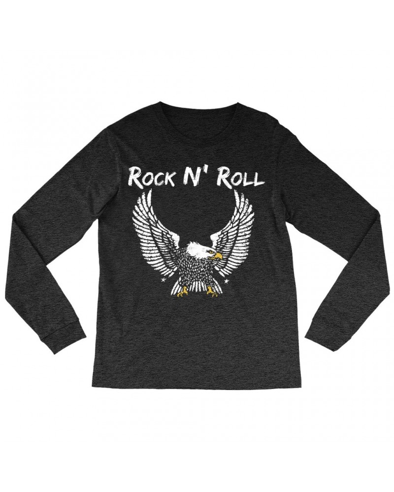 Music Life Long Sleeve Shirt | Rock N' Roll 1977 Shirt $8.82 Shirts