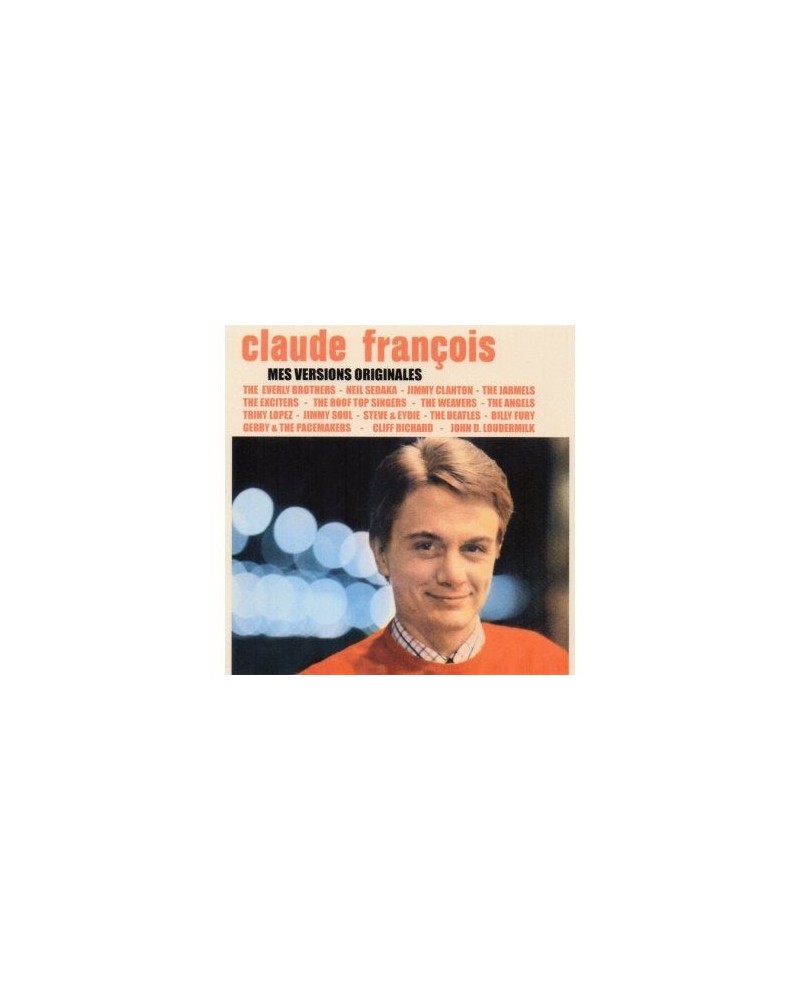 Claude François MES VERSIONS ORIGINALES CD $22.27 CD