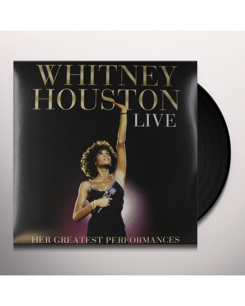 Whitney Houston LIVE: HER GREATEST PERFORMANCES Vinyl Record $8.87 Vinyl