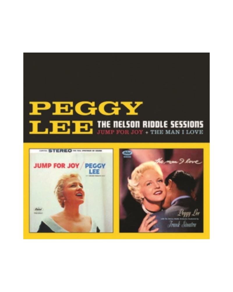 Peggy Lee CD - The Nelson Riddle Sessions (Jump For Joy / The Man I Love) $16.65 CD
