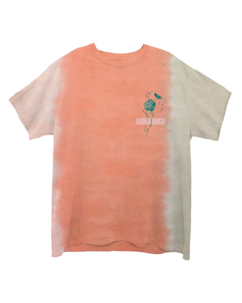Lauren Daigle Flower Logo Dateback Tie-Dye T-shirt $10.19 Shirts