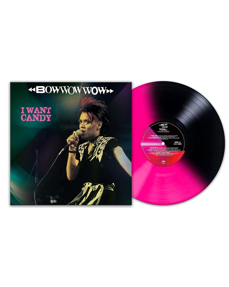 Bow Wow Wow I Want Candy (Pink/Black Stripe) Vinyl Record $7.03 Vinyl