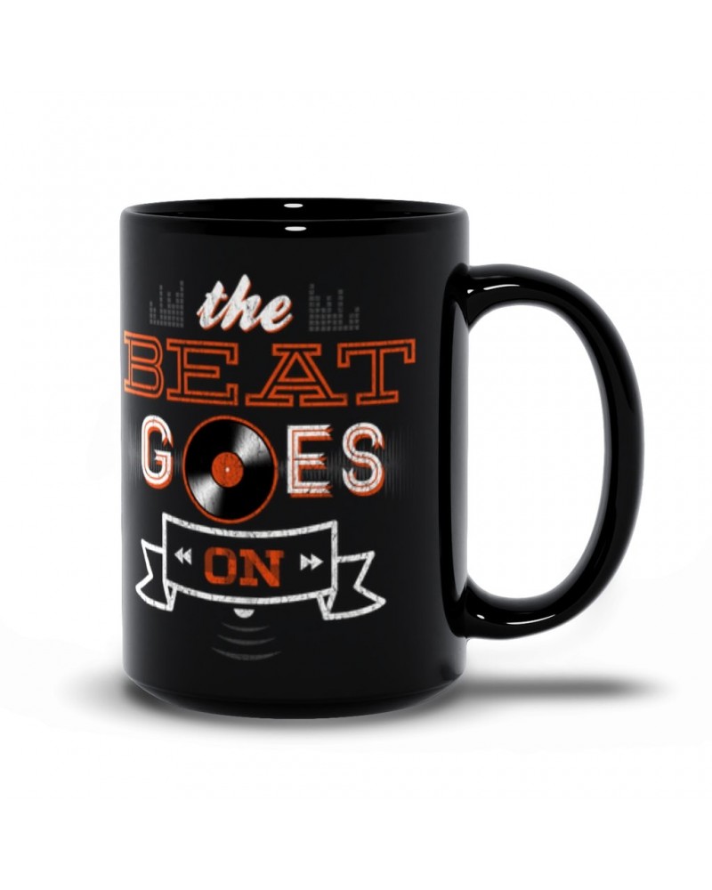 Music Life Mug | The Beat Goes On Mug $6.93 Drinkware