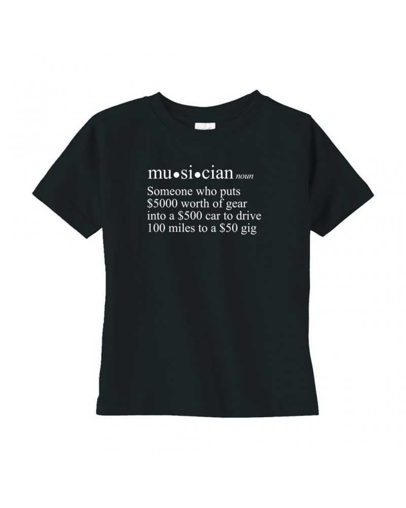 Music Life Toddler T-shirt | Musician Definition Toddler Tee $16.16 Shirts