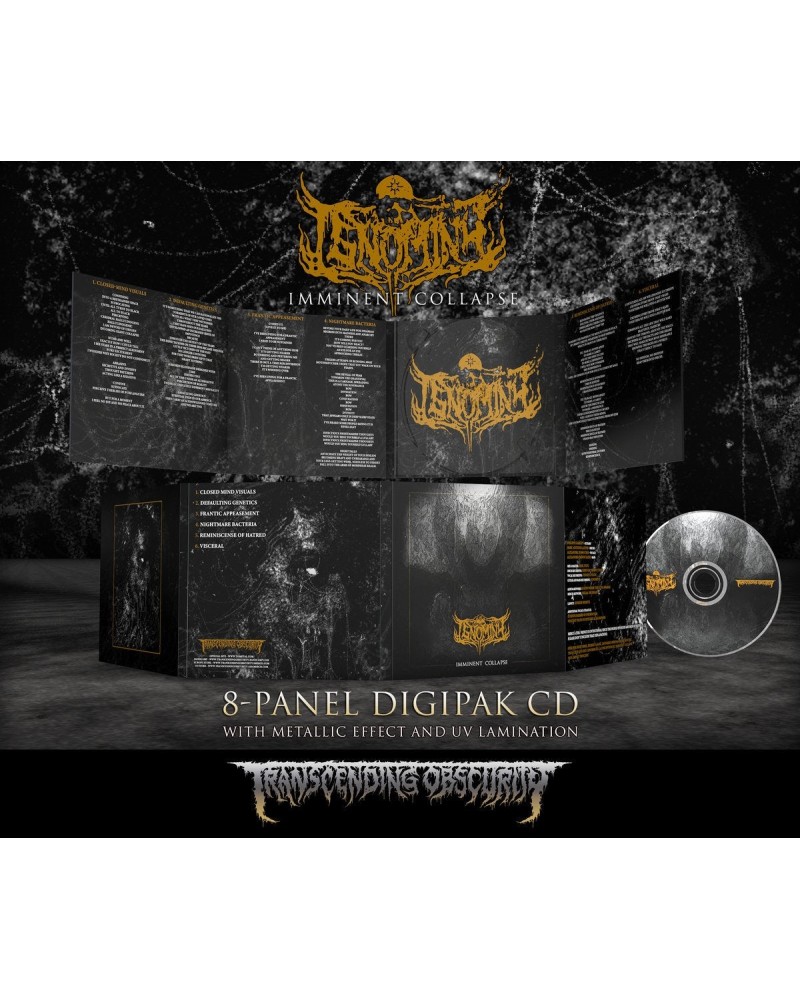 Transcending Obscurity "IGNOMINY - Imminent Collapse " Limited Edition CD $13.24 CD