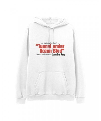 Lana Del Rey Under Ocean Hoodie - White $7.10 Sweatshirts