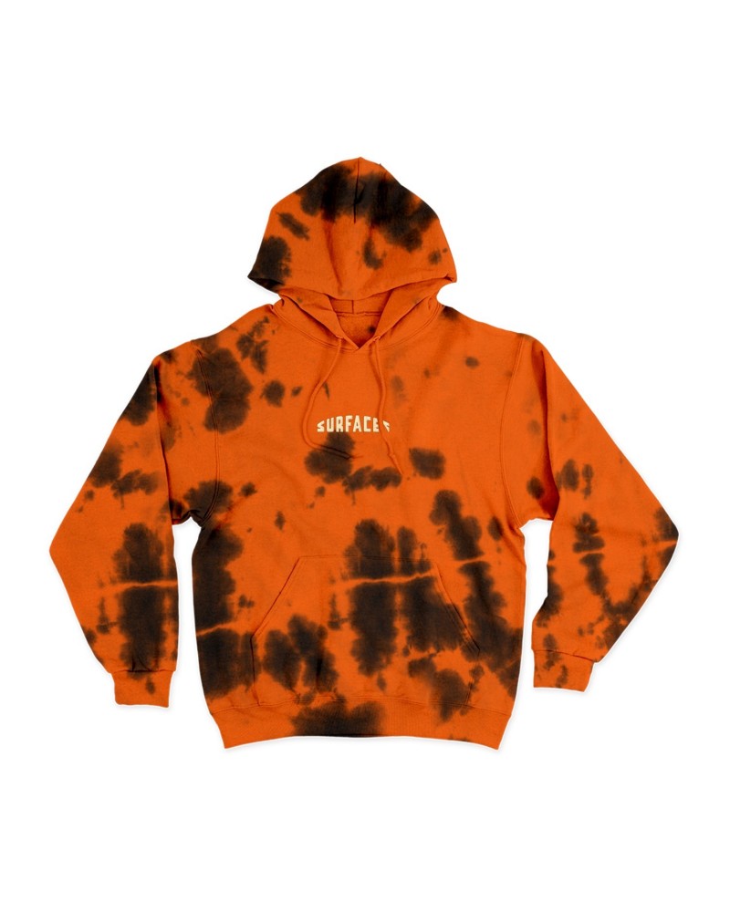 Surfaces Orange & Black Dye Hoodie $13.54 Sweatshirts