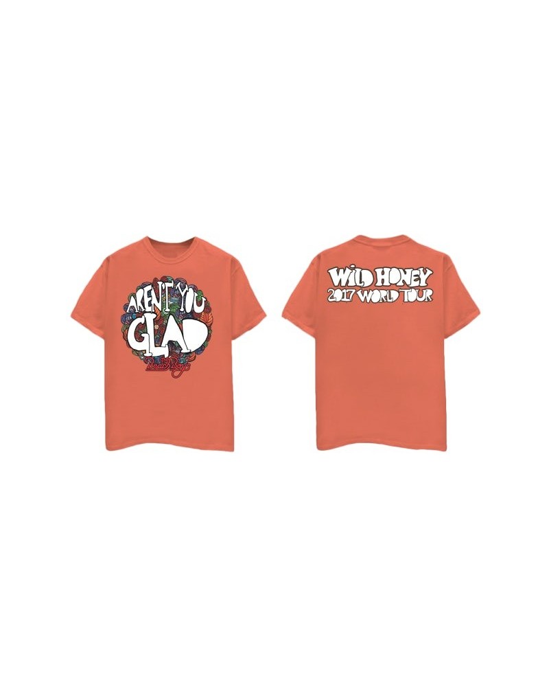 The Beach Boys Aren't You Glad Orange T-Shirt $10.53 Shirts