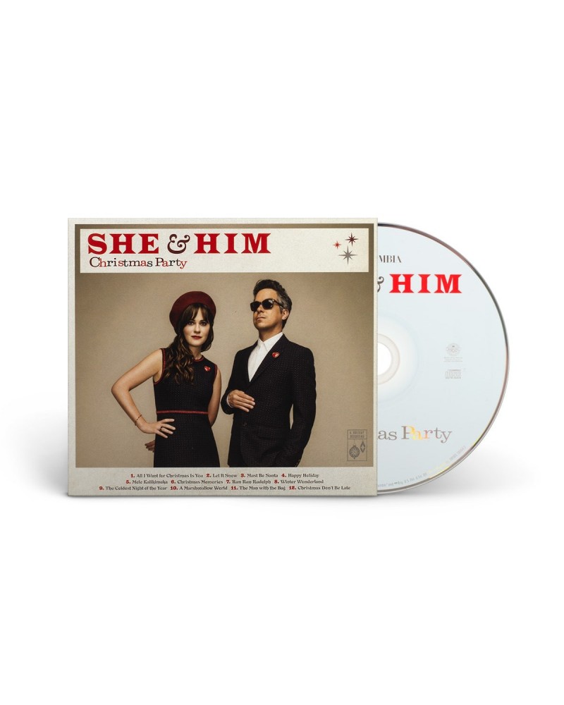 She & Him Christmas Party CD $17.42 CD