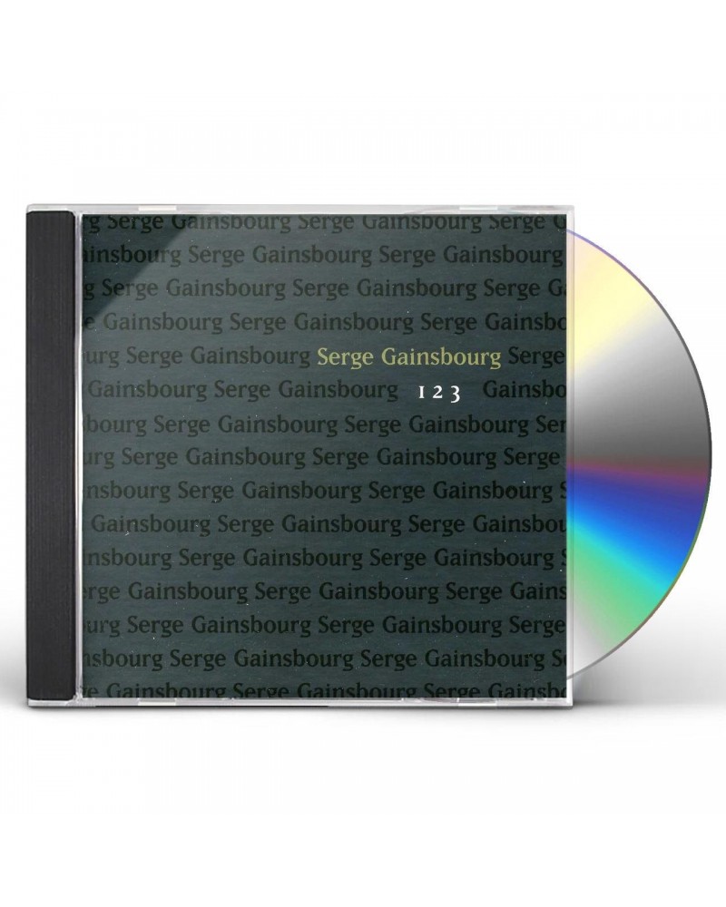 Serge Gainsbourg 1-2-3 CD $4.30 CD