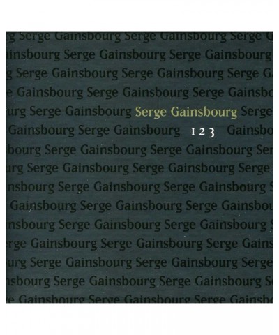 Serge Gainsbourg 1-2-3 CD $4.30 CD