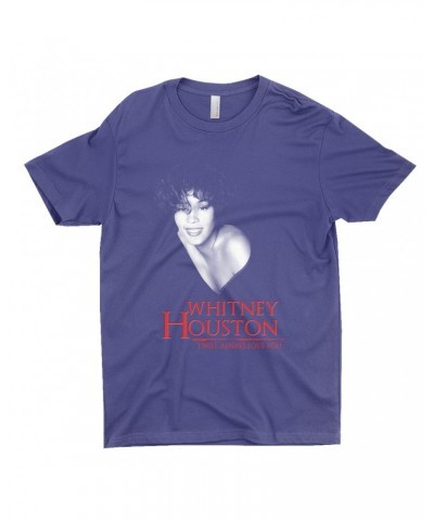 Whitney Houston T-Shirt | I Will Always Love You Logo And Photo Shirt $8.54 Shirts