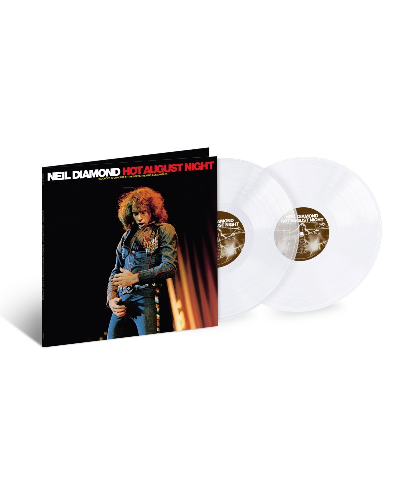 Neil Diamond Hot August Night 2LP CE CRYSTAL CLEAR VINYL $8.32 Vinyl