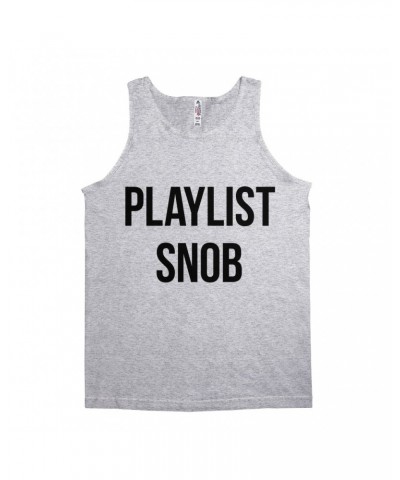 Music Life Unisex Tank Top | Playlist Snob Shirt $5.75 Shirts