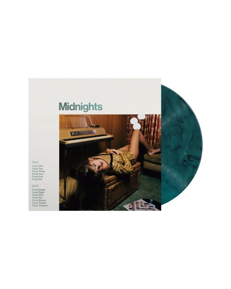 Taylor Swift LP Vinyl Record - Midnights (Jade) $7.21 Vinyl